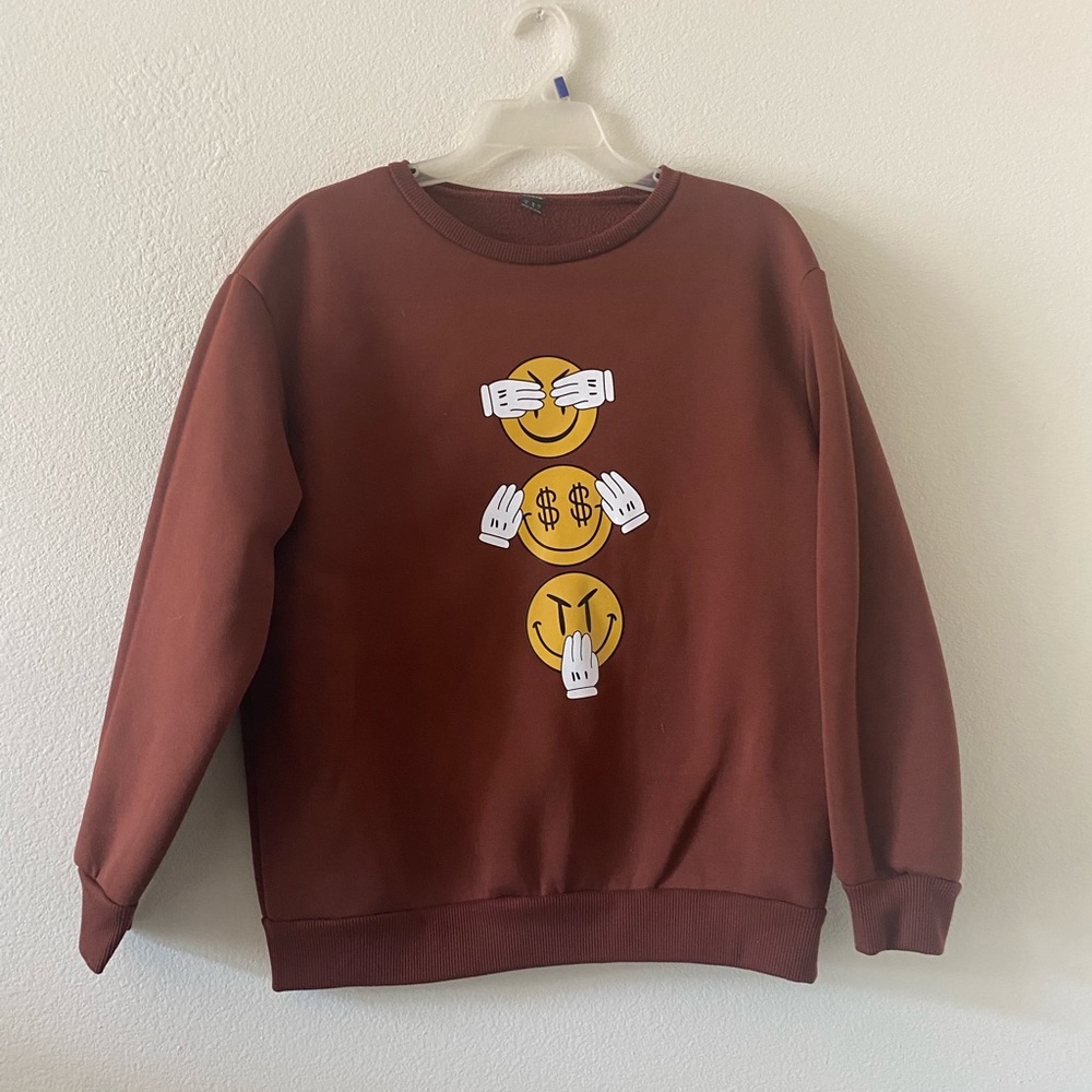 women’s brown sweater